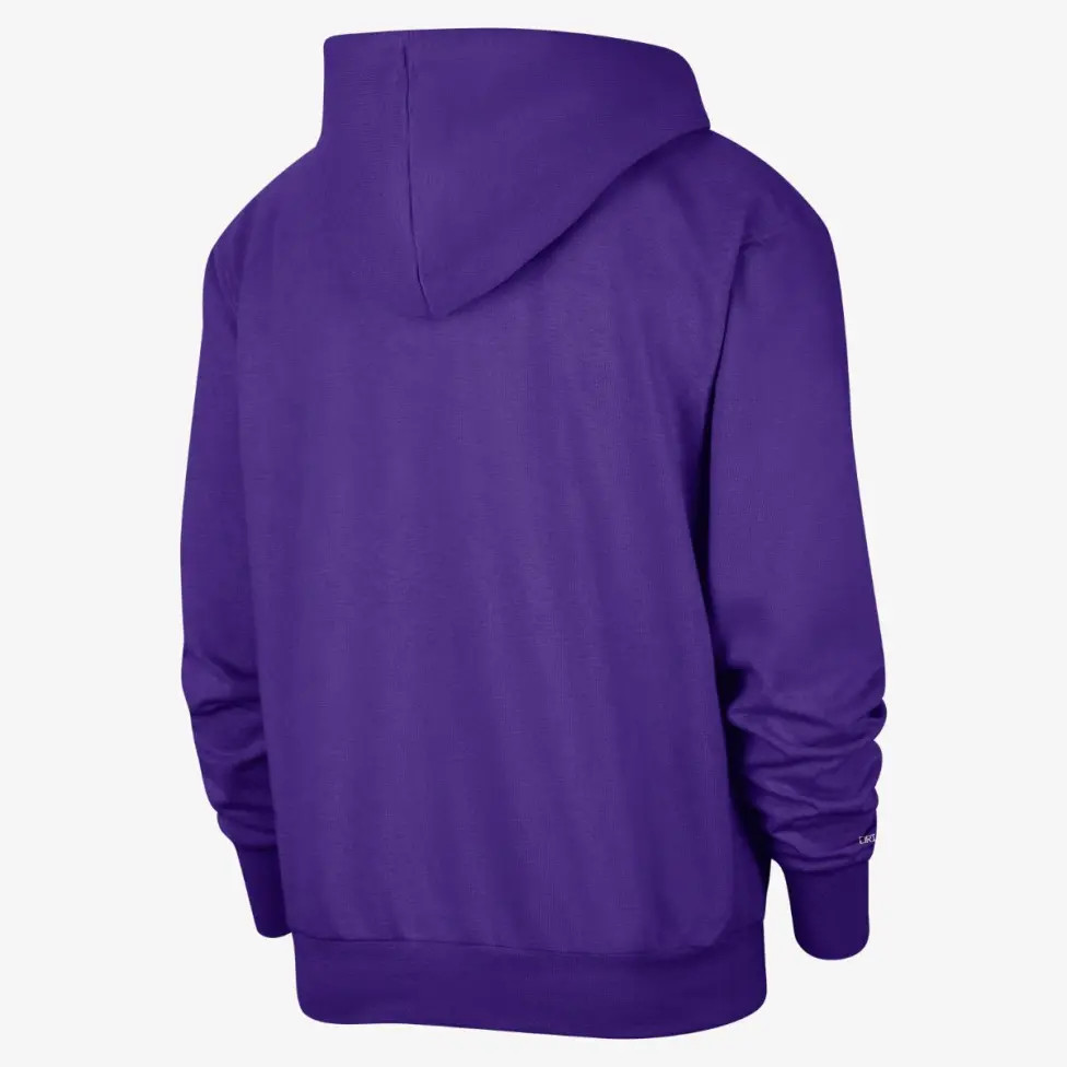 Худі чоловіче Nike Los Angeles Lakers Standard Issue Courtside Dri-Fit Nba Hoodie Violet FD8594-504