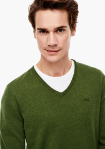 Светр 03.899.61.7623-78W0 s.Oliver M Зелений 03.899.61.7623-78W0