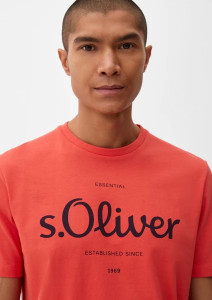 Футболка 2128330.30D1 s.Oliver M Червоний 2128330.30D1