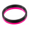 Кільця спортивні 12 шт (6 Рожеві+6 Чорні) AVK3-600-001