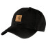 Бейсболка Carhartt Odessa Mens Canvas Cap black AH0289