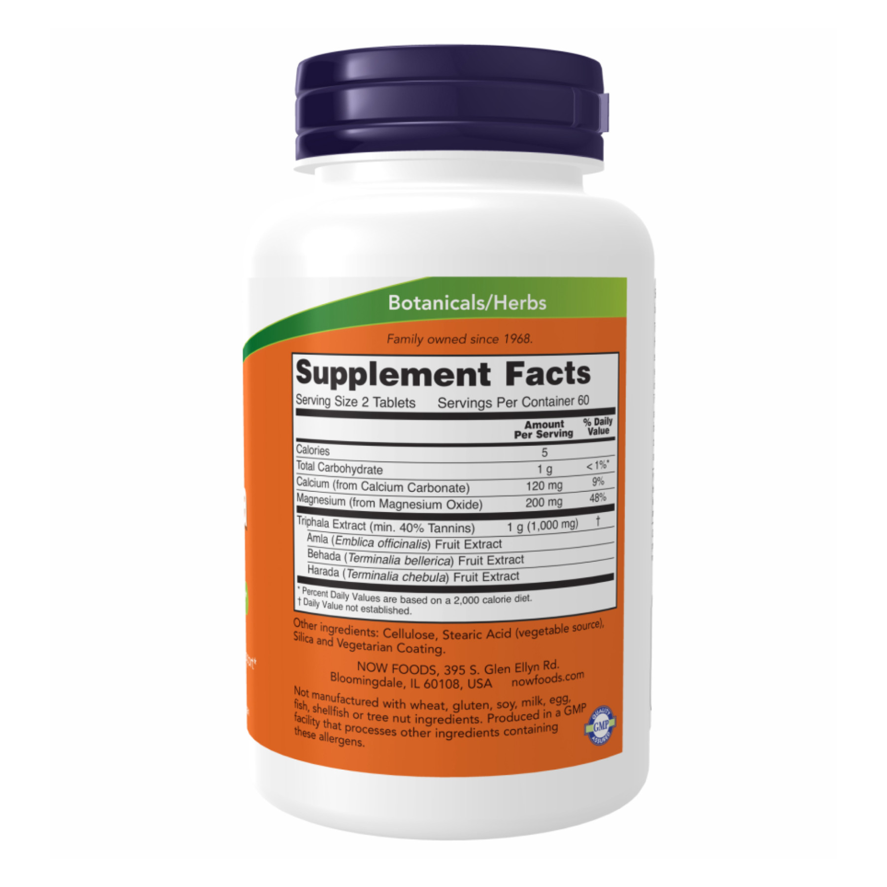 Порошок Triphala 500mg - 120 tabs 2022-10-1405