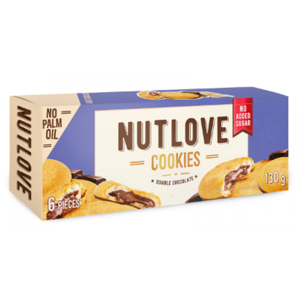 Таблетки Nutlove Cookies -130g Double Chocolate 100-93-8361362-20