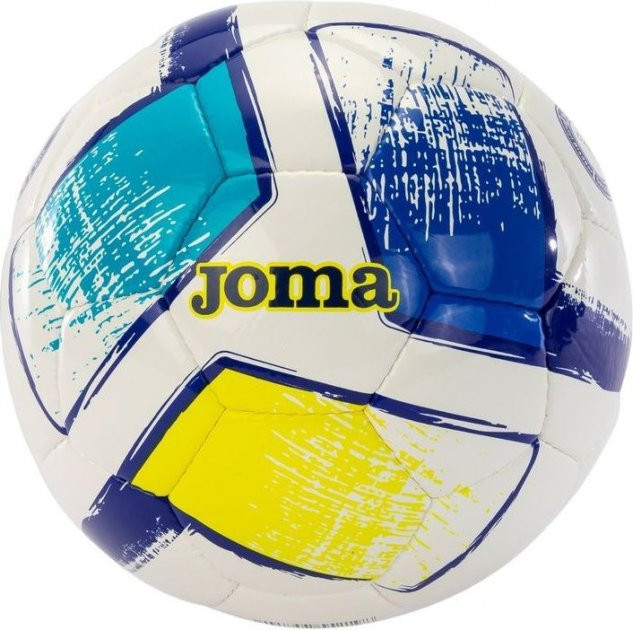 М'яч футбольний Joma DALI II білий, синій, жовтий Уні 5 400649.216.5