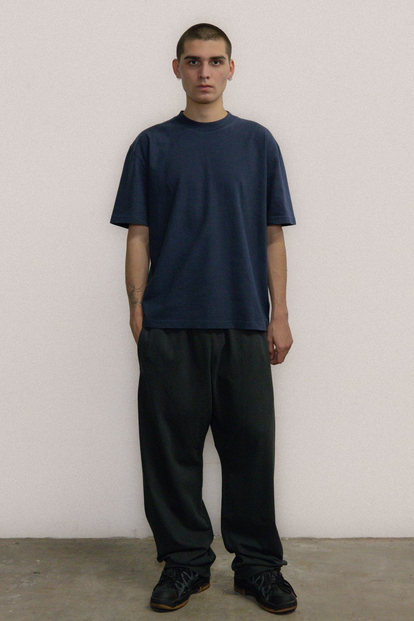 Футболка GAP x YZY SHORT SLEEVE T-SHIRT YZY-GAP-NAVY