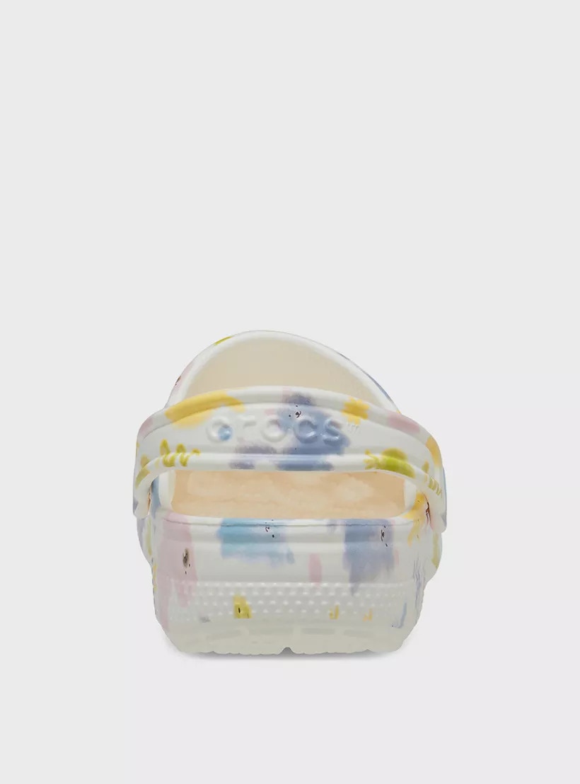 Сабо підліткові Classic Pastel Pets Clog K Chk 210995-0WV-Chalk CROCS J1 (32-33) Білий 210995-0WV-CHALK