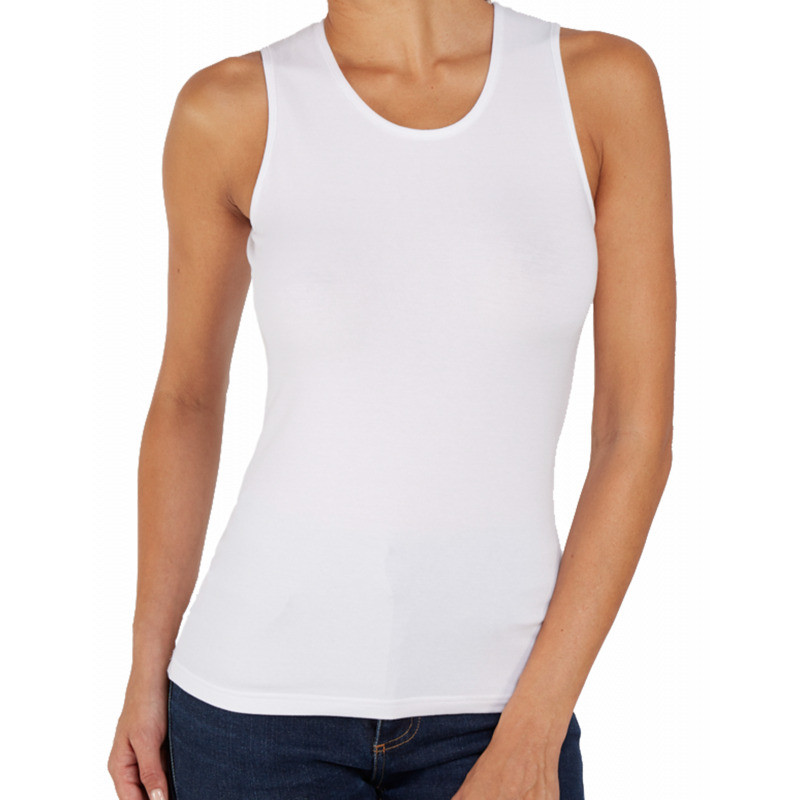 Майка Kappa Canotta Spalla Larga білий Жін L K2401 BIANCO