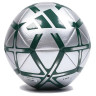 М'яч футбольний Adidas STARLANCER CLB сріблястий, зелений Уні 5 JW1358