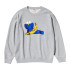 Толстовка KAWS x Uniqlo Warhol Graphic 472951 Sweatshirt (Grey Banana Kaws) E472951-000