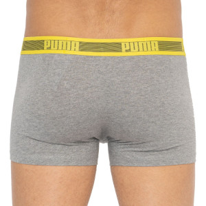 Труси-боксери Puma WORLDHOOD STRIPE TRUNK 2P білий, сірий, чорний, жовтий Чол L 501004001-020