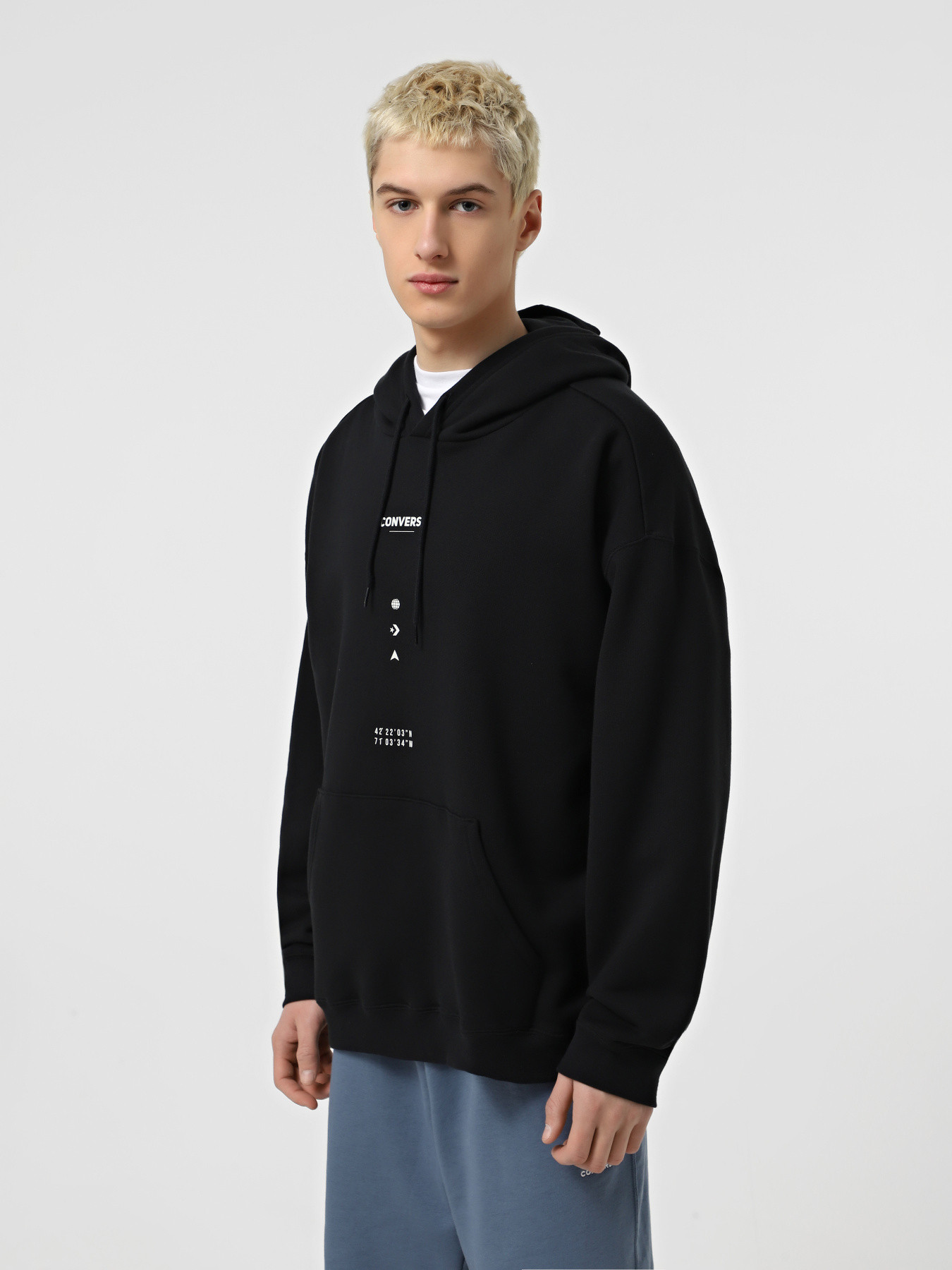 Кофта чоловіча CONVERSE Wordmark Graphic 10027360-001