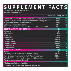 Порошок EAA Hydration - 30srv Strawberry Watermelon 100-33-8476328-20