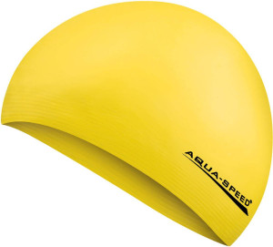 Шапочка для плавання Aqua Speed SOFT LATEX 5731 жовтий Уні OSFM 122-18