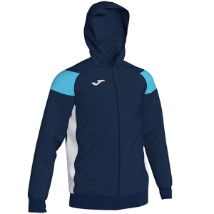 Олімпійка з капюшоном Joma CREW III 101271.342 темно-синьо-блакитна 101271.342
