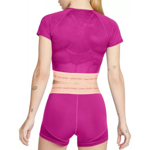 Футболка Nike W DRY CRP SS TP MAT VNR SU CJ4185-601