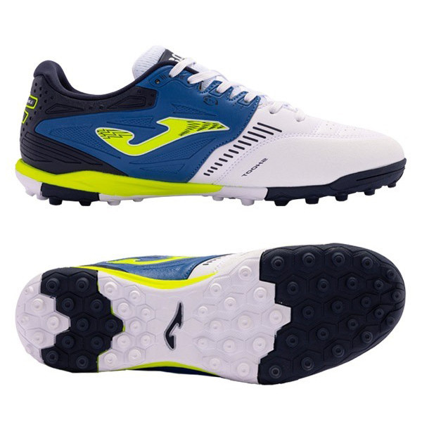 Сороконіжки футбольні чоловічі Joma Cancha TF white/royal CANS2402TF CANS2402TF
