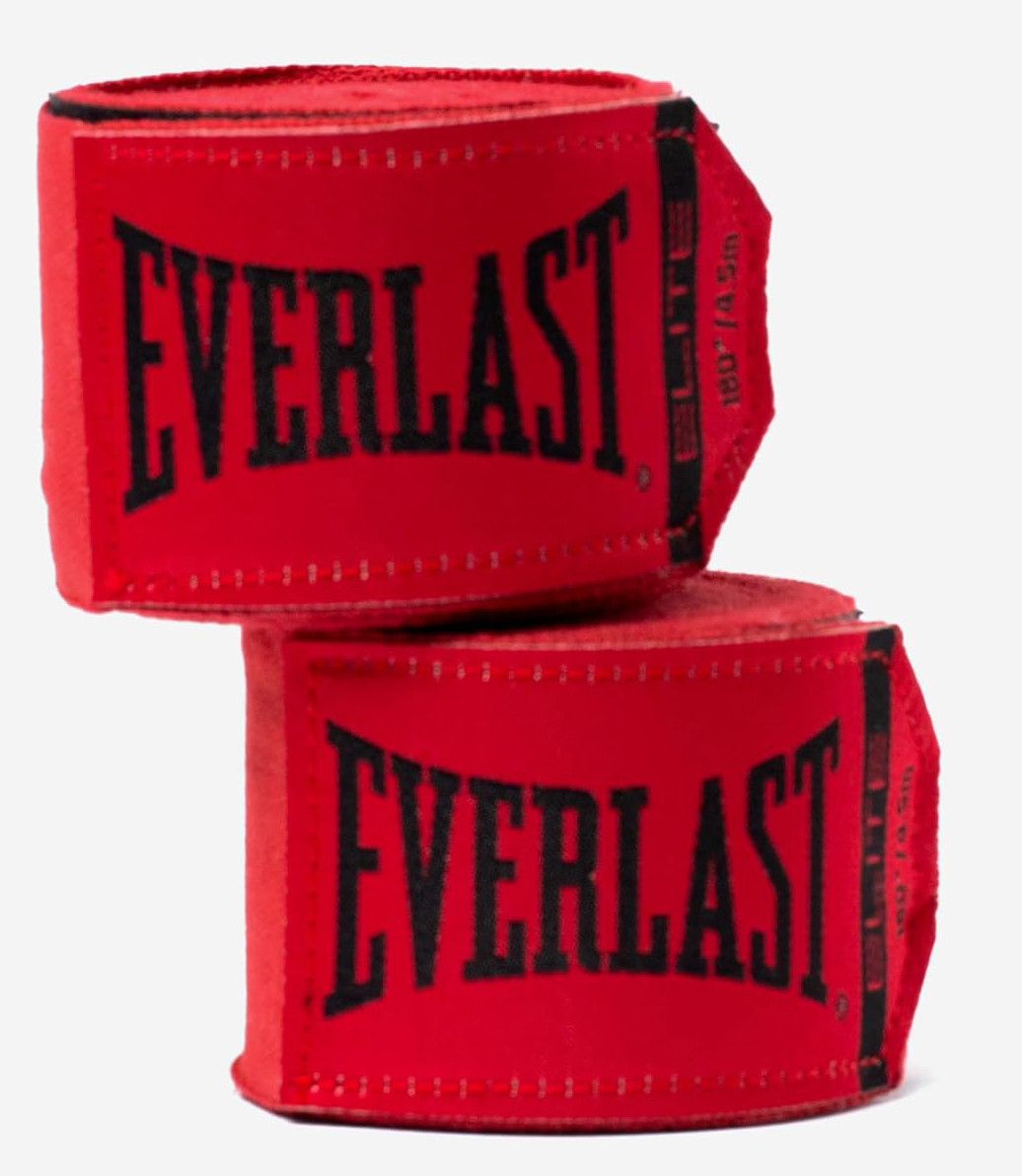 Бинти Everlast ELITE HANDWRAPS червоний Уні 180 (457,2 см) P00003325