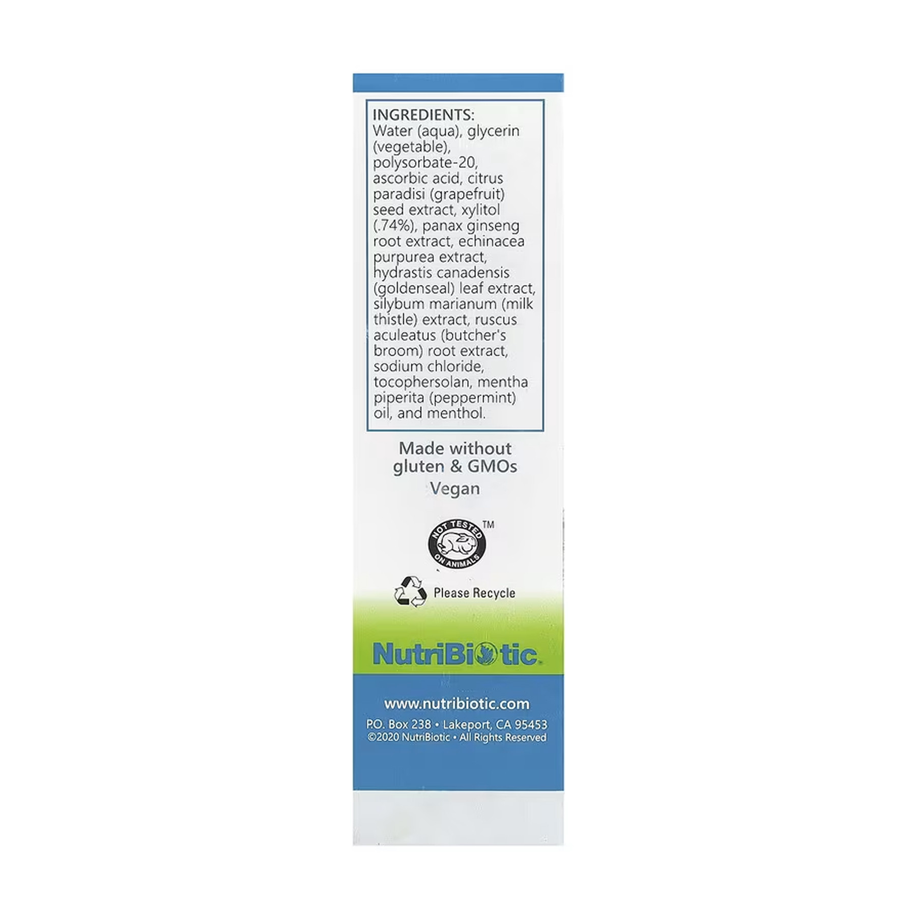 Рідина Nutribiotic Nasal Spray Plus - 29.5 ml 2023-10-5481