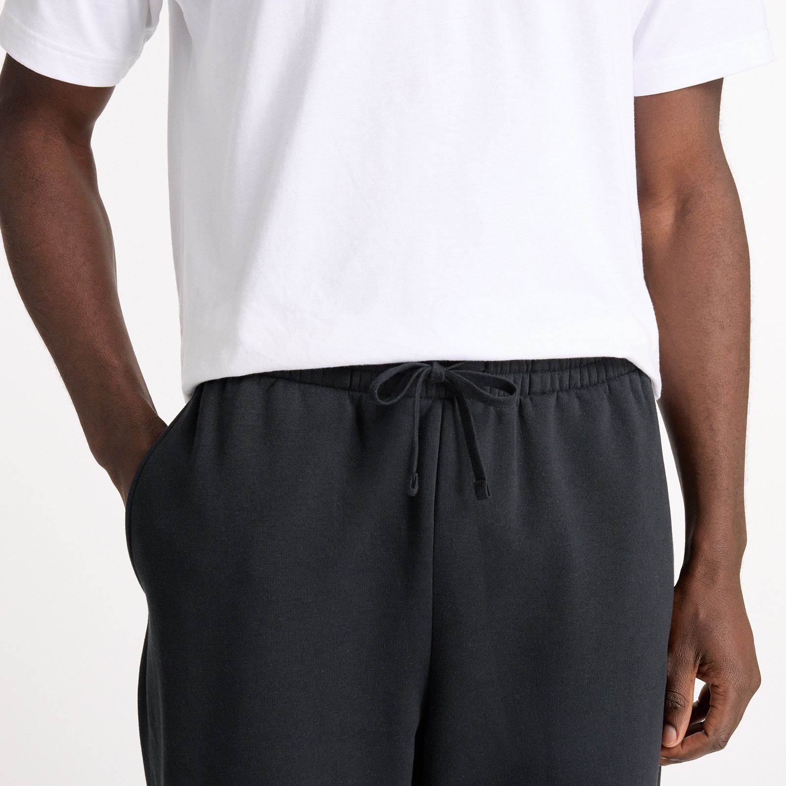 Штани чоловічі New Balance Brushed Back Small Logo Joggers Black MP41503BK L MP41503BK