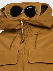 Куртка CP Company Shell-R Mixed Goggle Jacket navy 13CMOW024A 006097M