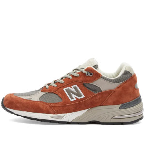 Кросівки чоловічі New Balance 991 Made In Uk Brown/Grey M991PTY
