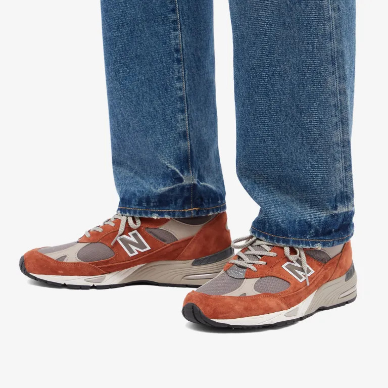 Кросівки чоловічі New Balance 991 Made In Uk Brown/Grey M991PTY