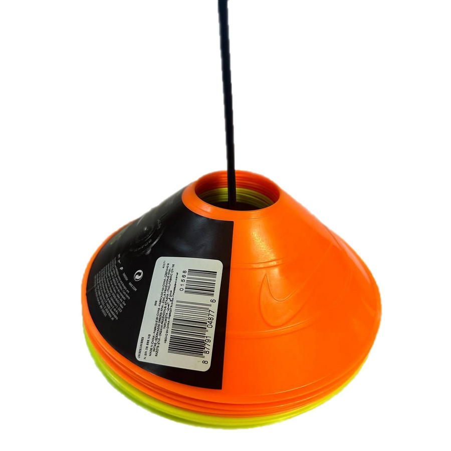 Фішки набір Nike TRAININGCONES 12 шт N.SR.08.NS (колір 6шт помаранчевих + 6 шт неон)   (101113) N.SR.08.NS