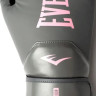 Рукавиці боксерські Everlast ELITE 2 BOXING GLOVES сірий, рожевий Уні 14 унцій P00003312