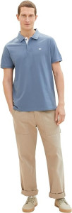 Поло Basic Polo Shirt 1031006-10441 Tom Tailor L Синій 1031006-10441