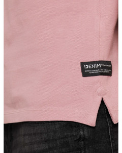 Поло polo with tipping 1030720XX1228854 Tom Tailor L Розовий 1030720XX1228854
