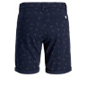 Шорти JJIDAVE JJCHINO SHORTS AKM PRINTED 12200338-Navy Blazer-AOP:Flamingo Jack&Jones L Темно-синій 12200338-NAVY BLAZER-AOP: