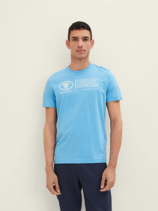 Футболка 1035611-18395 Tom Tailor L Блакитний 1035611-18395