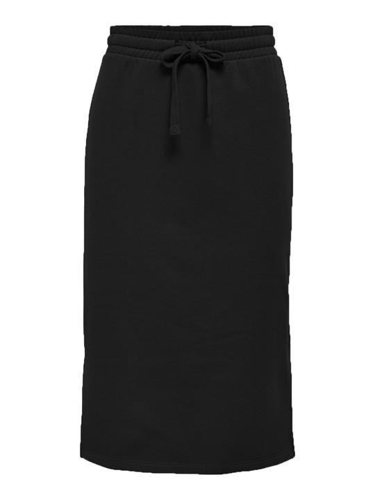 Спідниця ONLWANTED LT CALF SKIRT SWT 15244840-Black ONLY M Чорний 15244840-Black