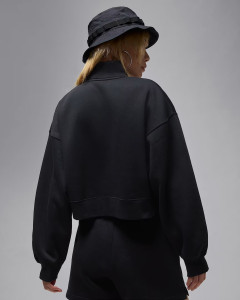 Кофта жіноча Nike Brk Flc Qz Top Black IH2391-010