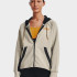 Толстовка Rival + FZ Hoodie 1369852-279 Under Armour M Бежевий 1369852-279
