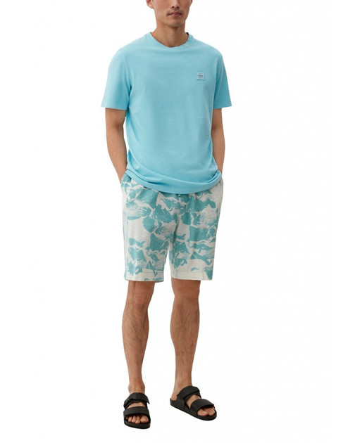 Футболка чоловіча S.Oliver Light Blue 2129866-6120 2129866-6120