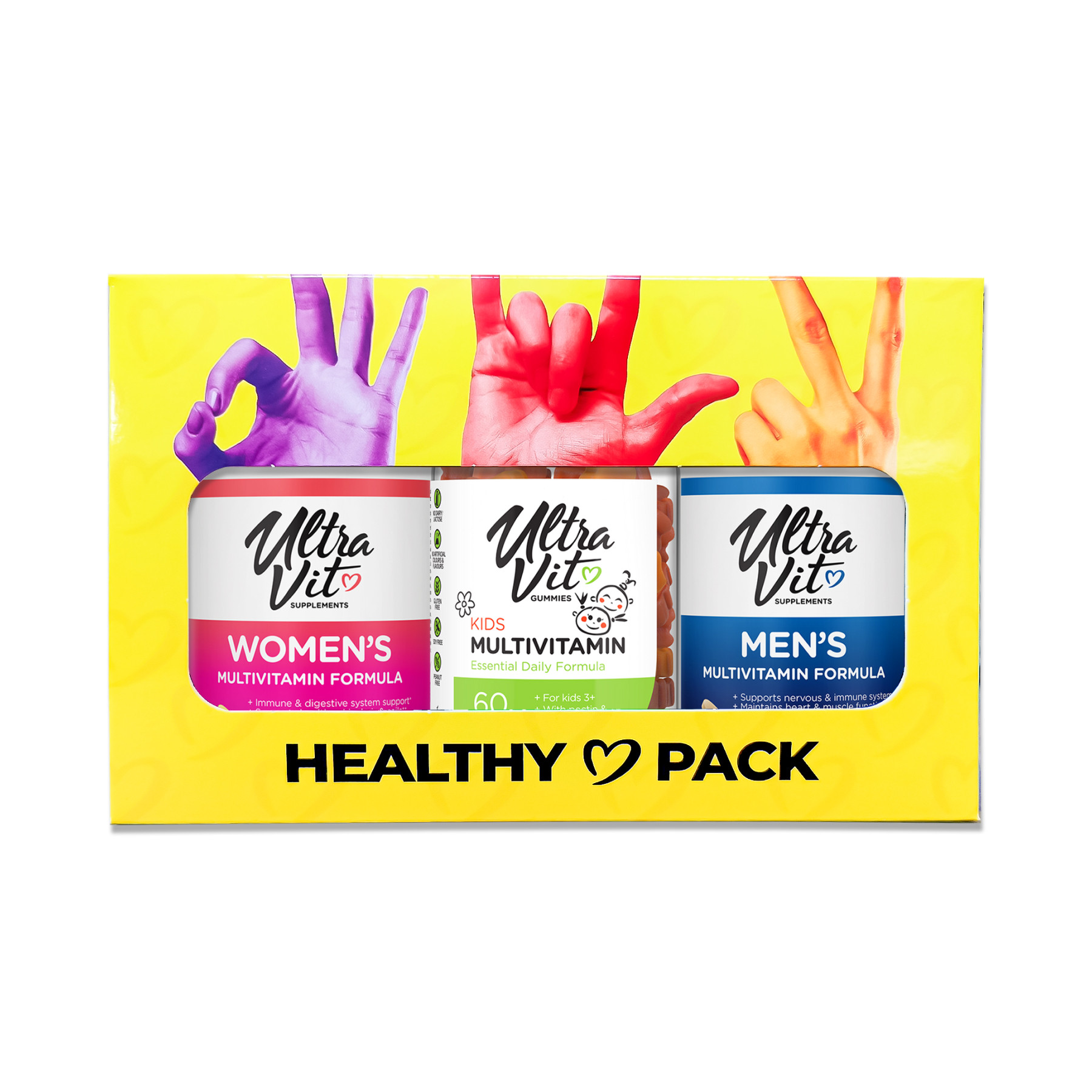 Набір для здоров'я VPLab Ultravit Family - Healthy Pack 2023-10-4268