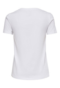 Футболка ONLNILA LIFE REG S/S LINES TOP BOX JRS 15229301 Bright White ONLY S Білий 15229301BRIGHTWHITE