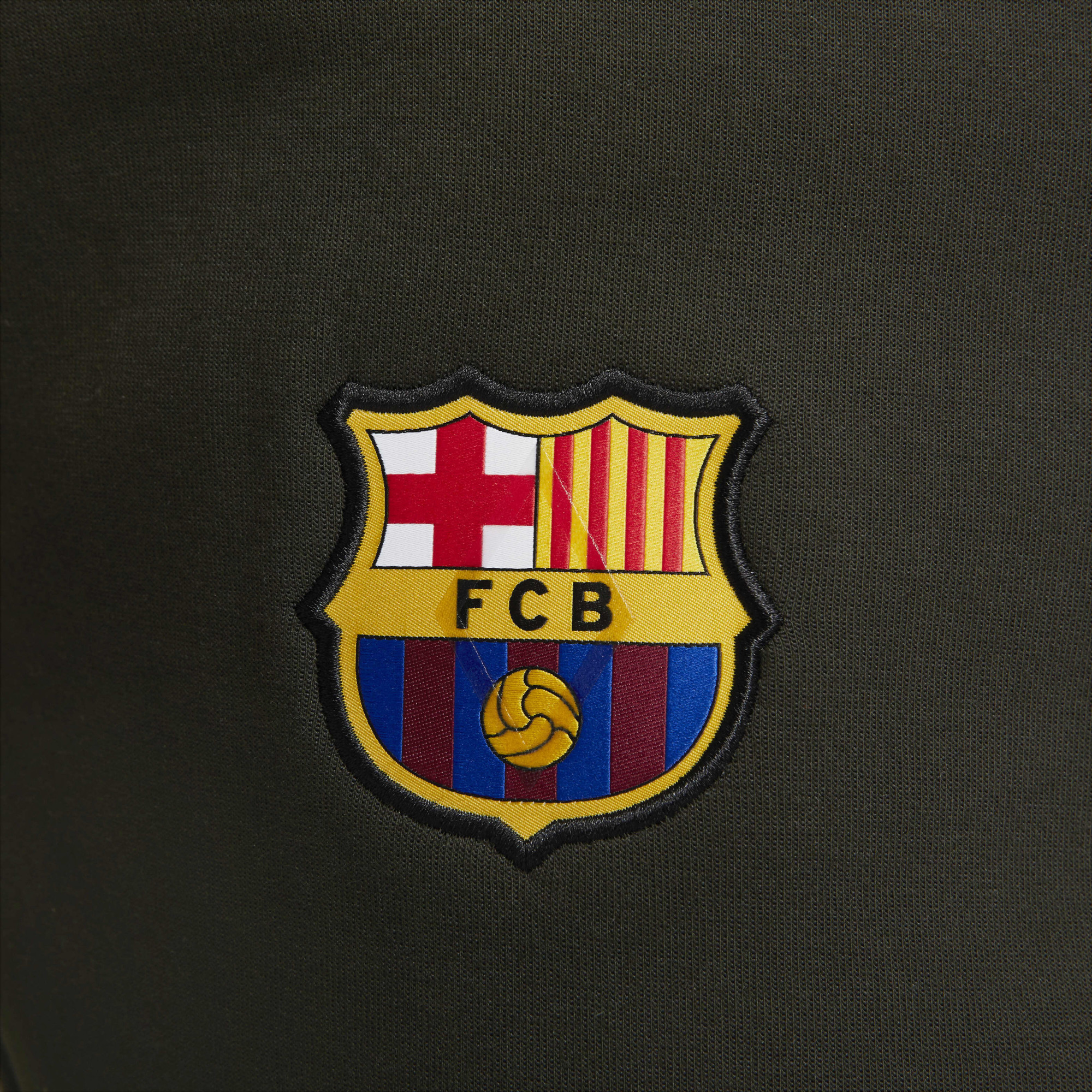 Штани чоловічі Nike Fc Barcelona Tech Fleece Olive DV5555-355