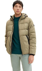 Куртка mat mix puffer jacket 1032481-10415 Tom Tailor M Бежевий 1032481-10415