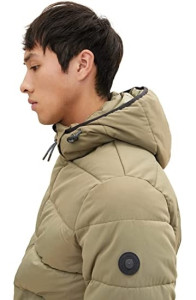 Куртка mat mix puffer jacket 1032481-10415 Tom Tailor M Бежевий 1032481-10415