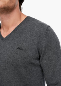 Светр 03.899.61.7623-98W0 s.Oliver M Темно-сірий 03.899.61.7623-98W0