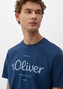 Футболка 2128330.58D1 s.Oliver M Темно-синій 2128330.58D1