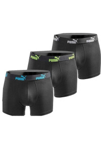 Труси Puma Tripack Boxers Cotton Stretch 100003547-010 Труси Puma Tripack Boxers Cotton Stretch 100003547-010