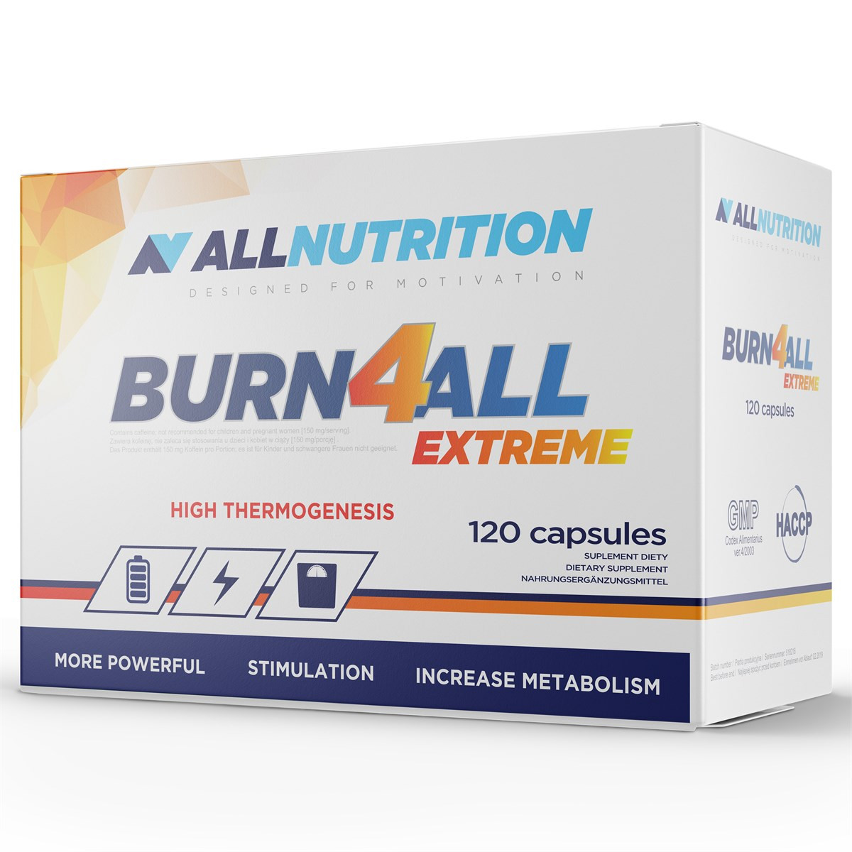 Капсули Burn4all - Extreme - 120caps 100-33-3106790-20