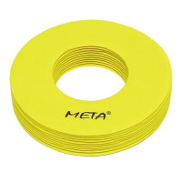 Набір плоских фішок з отворами Meta Flat Marker with hole Set Of 10 жовтий Уні 19 см 2102005004