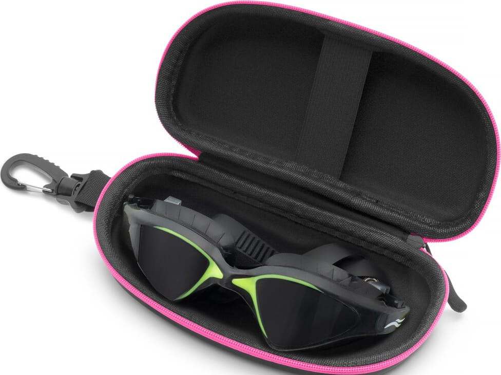 Чохол для окулярів AQUA Speed Goggle Case 62950 чорний, рожевий One Size 737-03