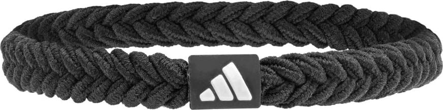 Резинка для волосся Adidas Braided Hair Ties 6pk чорний, білий Уні One Size ADAC-16560
