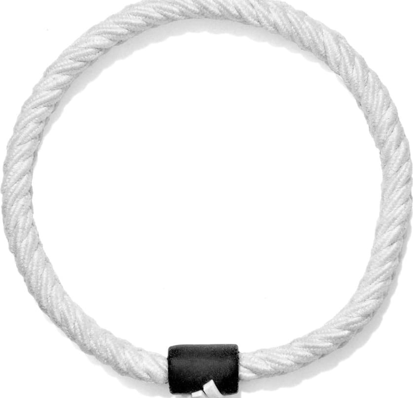 Резинка для волосся Adidas Braided Hair Ties 6pk чорний, білий Уні One Size ADAC-16560