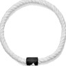 Резинка для волосся Adidas Braided Hair Ties 6pk чорний, білий Уні One Size ADAC-16560